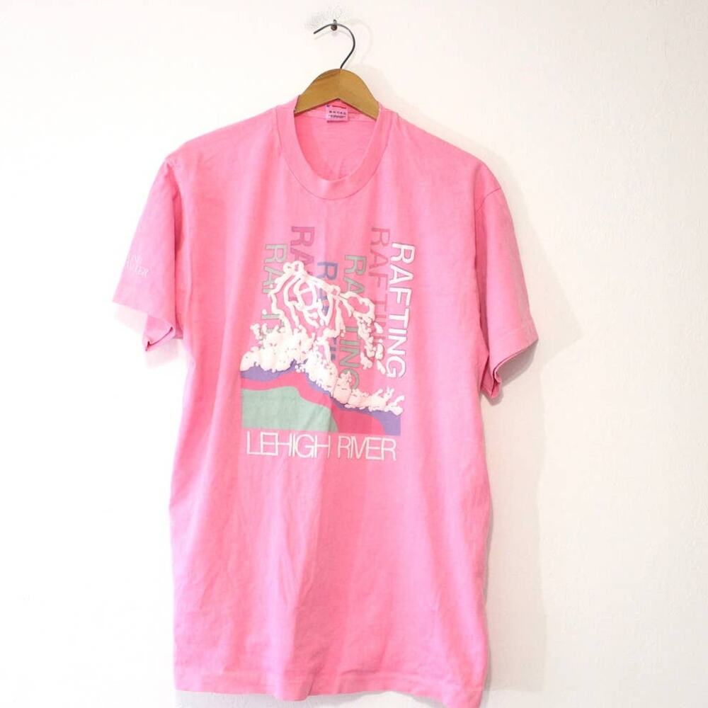 Vintage Rafting Lehigh River Pocono White Water T Shirt XL